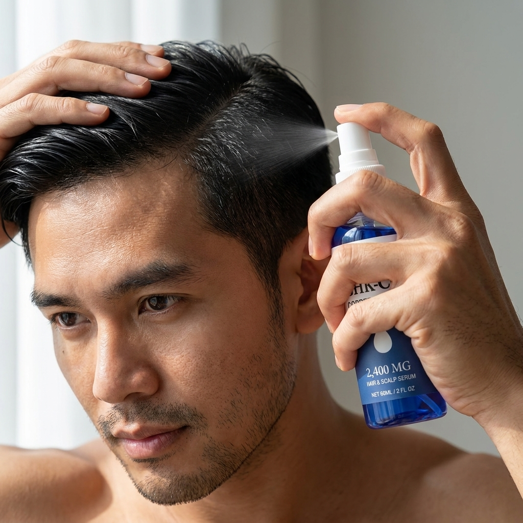Blue Peptide Hair Grow Serum